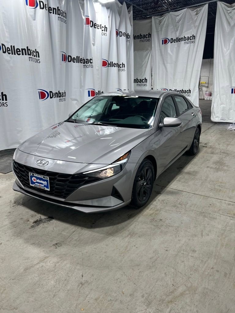 2023 Hyundai Elantra Hybrid Blue