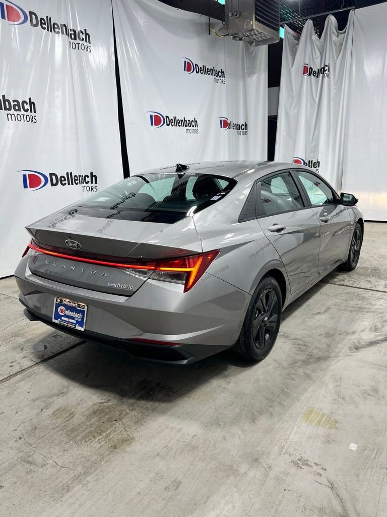 2023 Hyundai Elantra Hybrid Blue